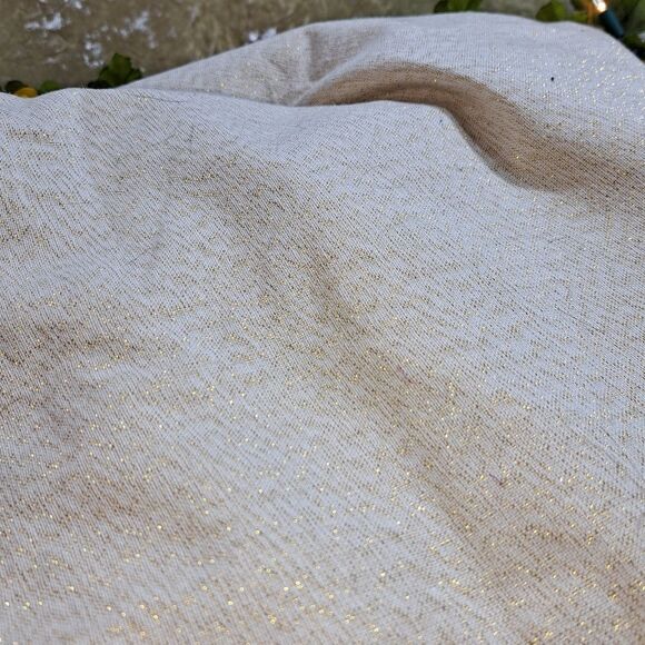 Tablecloth VARIOUS SIZES IN  Vanilla ICE GOLD GORGEOUS - Picture 10 of 10